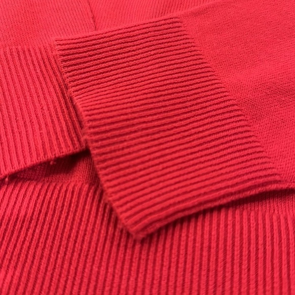 Zadig & Voltaire Womens  Miss Skull Degrade Studs Sweater in Rouge SzSmall - Picture 7 of 11